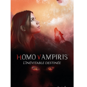 couverture du livre homo vampiris 3 montrant une femme et un loup